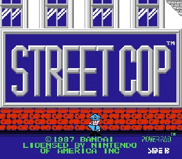 Street Cop (USA) screen shot title